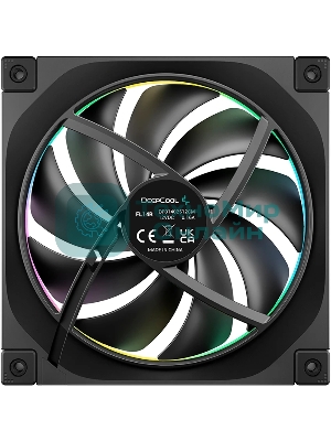 Вентилятор для корпуса Deepcool FL14R-3 IN 1 140mm, 500-1700rpm, 66.59CFM, 31.46dBa (3-pack)