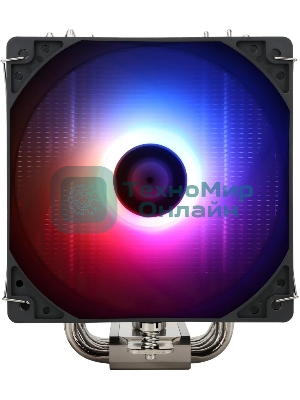 Кулер для процессора Thermalright Burst Assasin 120 ARGb (4-pin PWM, 154мм, Ni/CU, 6x6мм, ARGb, 1x120мм, 66.17CFM, 25.6dBA, 1550RPM, S: 1700, 1200, 115X, AM5, AM4)