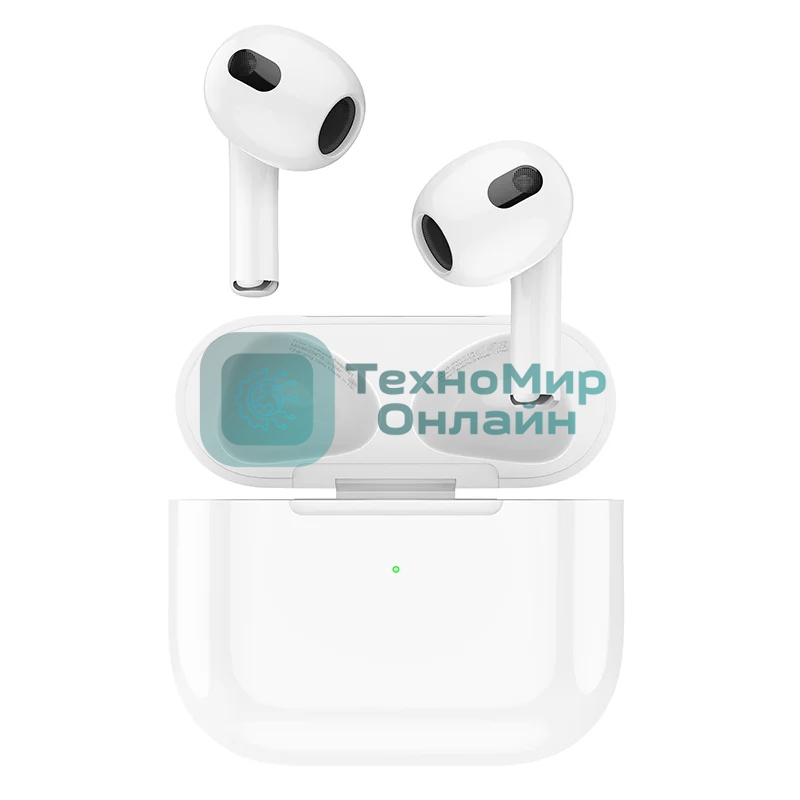 Наушники TWS HOCO EW76 белый, вкладыши, Bluetooth, до 4 ч