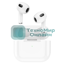 Наушники TWS HOCO EW76 белый, вкладыши, Bluetooth, до 4 ч