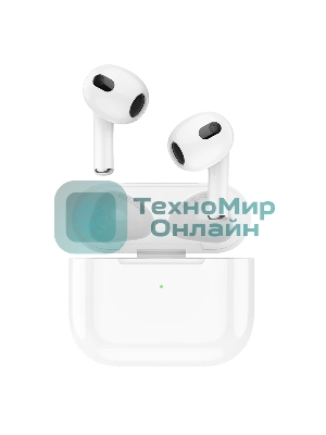 Наушники TWS HOCO EW76 белый, вкладыши, Bluetooth, до 4 ч
