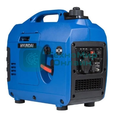 Электрогенератор бензиновый инверторный Hyundai HHY 1050Si, 1.2 кВт, 59 дБ, 12 кг