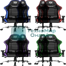 Кресло Defender Ultimate LIGHT черный, экокожа