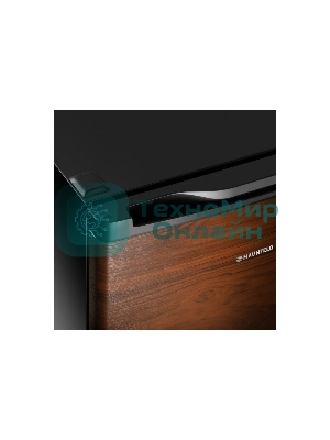 Холодильник Maunfeld MFF83WD дерево/черный мат. однокамерный 85л