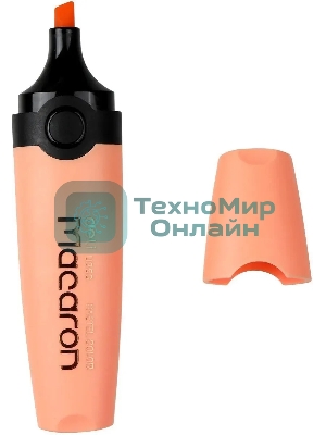 Набор текстовыделителей Deli EU356-MT Macaron, скошенный пишущий наконечник, 4 цвета,