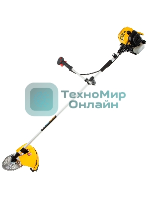 Триммер бензиновый Denzel DT 33 33см3 1.8 лс. неразъемная штанга состоит из 2 частей