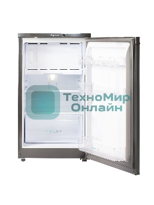 Холодильник Бирюса W408 графит однокамерный 88/27л морозилка сверху