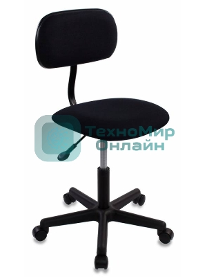 Кресло Бюрократ CH-1201NX черный, ткань, 100 кг