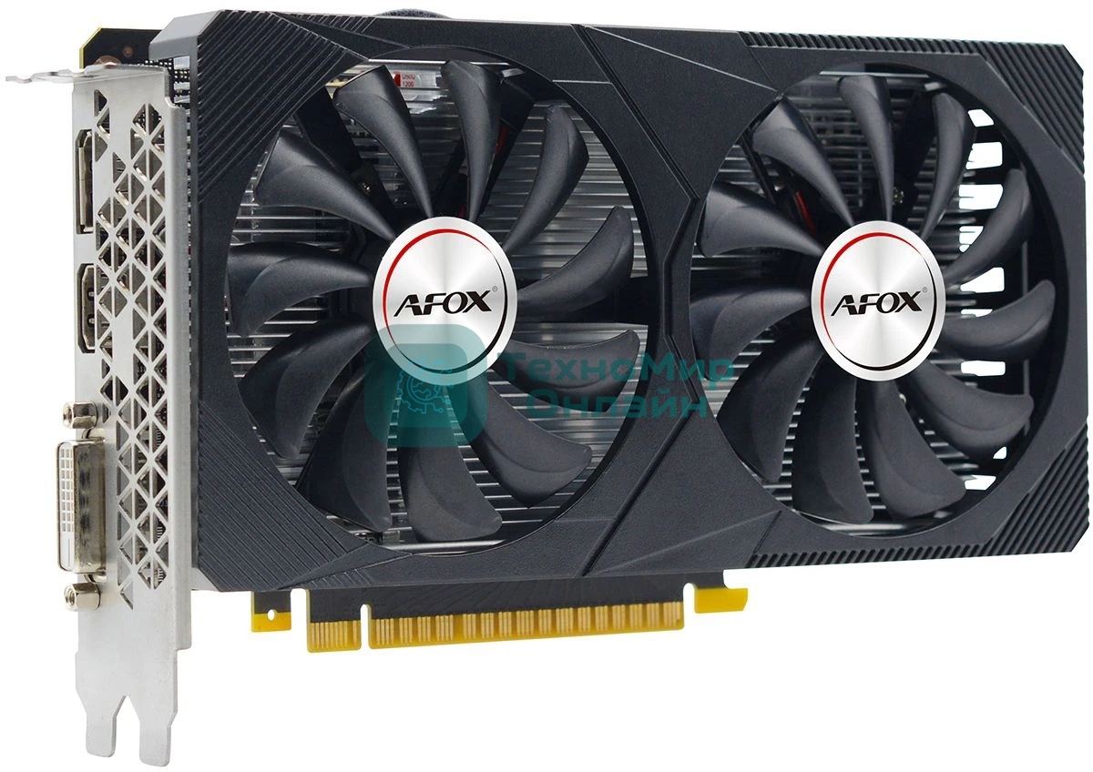 Видеокарта Afox GTX1650 GAMING 4Gb GDDR6 128bit DVI DP HDMI 2FAN RTL