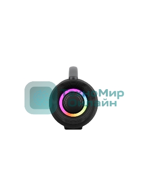 Колонка портативная Ural Молния Тренд черный 180W 1.1 BT/3.5Jack/USB-C 10м 4500mAh (без.бат)