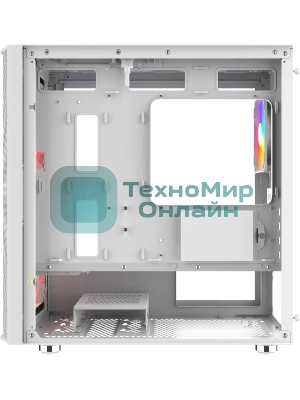 Корпус SAMA S30, Mini-Tower, белый, 2 x 140 мм, 1 x 120 мм