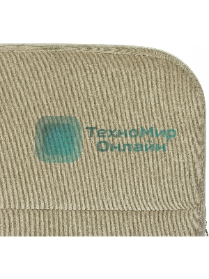 Кресло офисное Бюрократ Triest Fabric песочный Light-21 крестов. металл черный