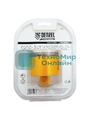 Сверло алмазное по керамограниту Denzel 75мм мокрое резание, М14