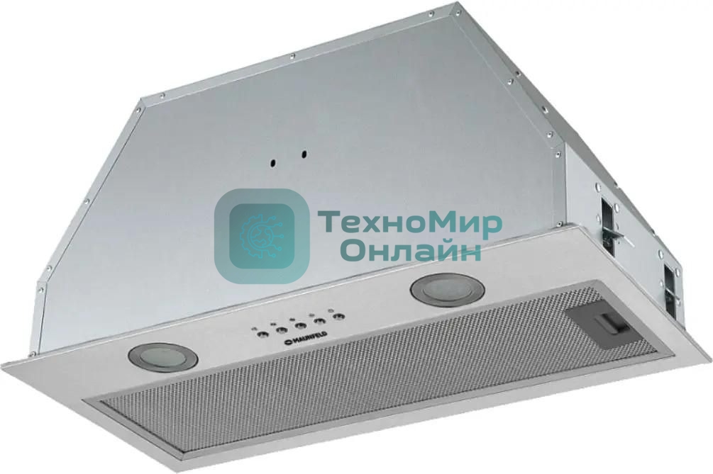 Вытяжка встраиваемая Maunfeld Trapeze 602M нержавеющая сталь, 60 см, 1150 куб. м/ч, 54 дБ