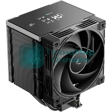 Кулер для процессора DEEPCOOL AK500 G2 DIGITAL NYX LGA1851/1700/1200/115X/AM5/AM4 (9шт/кор, TDP 240W, PWM, Fan 120мм, 5 тепл. Трубок, Copper Base, черный) RET (R-AK500G2-BKNNMN-GJD-1)