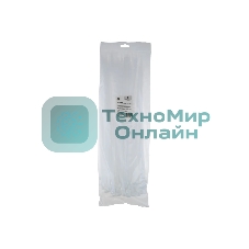 Стяжки Cablexpert NYT-400x7.6 пластиковые 400 мм х 7.6 мм, белые (100 шт.)