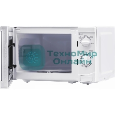 Микроволновая печь HOME HMM207AW белый, 20 л, 700 Вт, переключатели - поворотный механизм