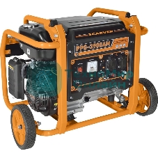Электрогенератор бензиновый Carver PPG-3900АM, 3 кВт, 95 дБ, 51 кг