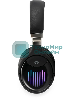 Беспроводные/проводные наушники Digma BT-16 черный, накладные, Bluetooth + проводной, складная конструкция, до 10 ч