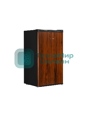 Холодильник Maunfeld MFF83WD дерево/черный мат. однокамерный 85л