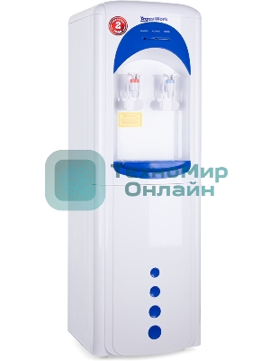 Кулер Aqua Work 17LWR напольный белый/синий