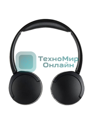 Беспроводные/проводные наушники Panasonic RB-HF630BG-K черный, накладные, Bluetooth + проводной, быстрая зарядка