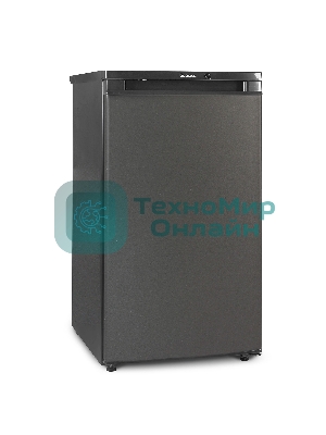 Холодильник Бирюса W408 графит однокамерный 88/27л морозилка сверху