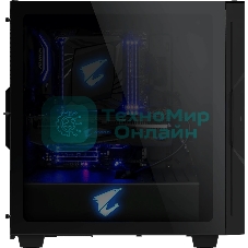 Компьютерный корпус Gigabyte AORUS С300 Gb-AC300G черный без БП ATX 4x120мм 4x140мм 2xUSB 3.0 audio bott PSU