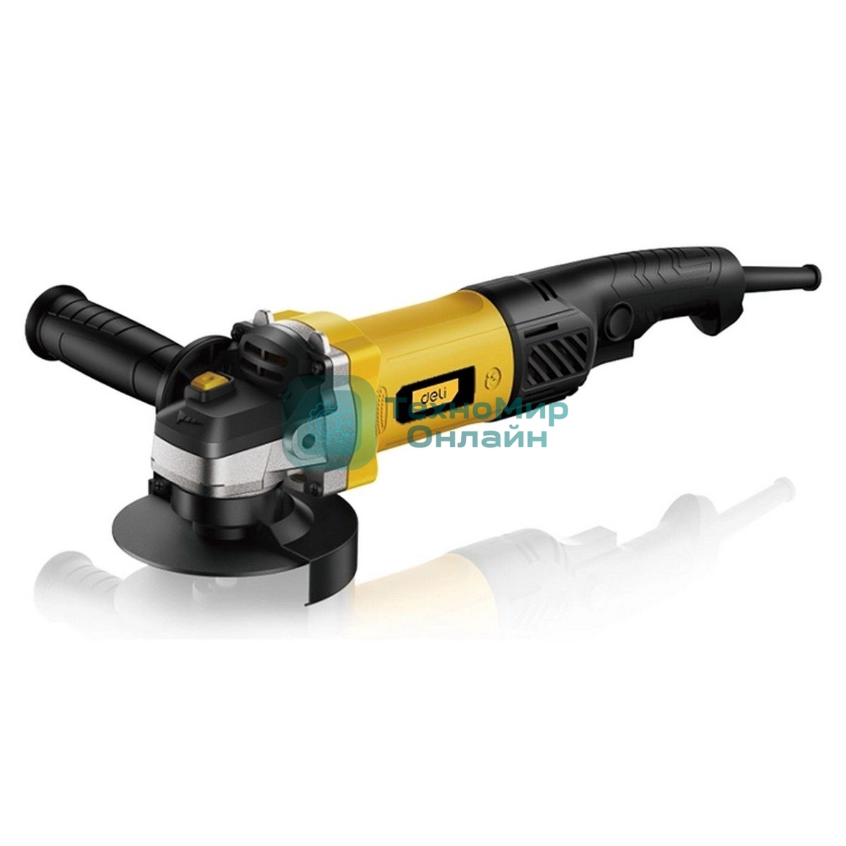 Угловая шлифовальная машина Deli DL-JM125-E3 (1100Вт, 125мм, 11000об/мин, картон)