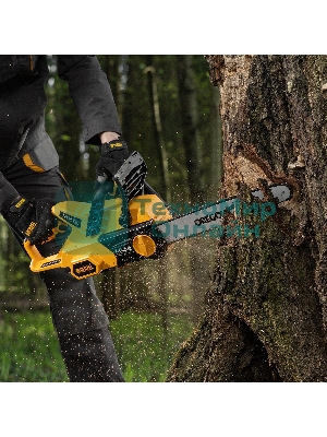 Пила цепная аккумуляторная бесщет. Denzel RCS 400-62, 400 мм, Li-ion, 62В