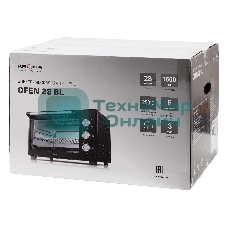 Электрическая мини-печь Krona OFEN 28 BL