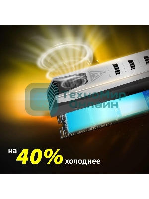 Накопитель SSD Patriot PV553, 4Tb, PCIe 5.0 x4, M.2 2280, NVMe, R/W 12400/11800, с активным охлаждением