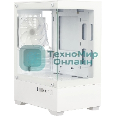 Компьютерный корпус Accord ACC-ZCU2W белый без БП mATX 1x120мм 1xUSB 3.0 1xUSB3.1 audio