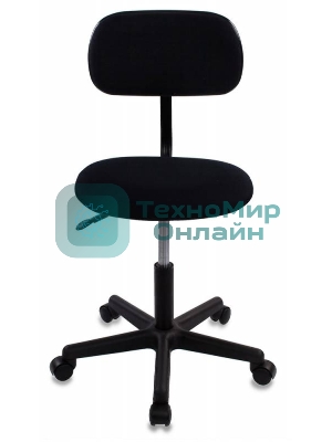 Кресло Бюрократ CH-1201NX черный, ткань, 100 кг