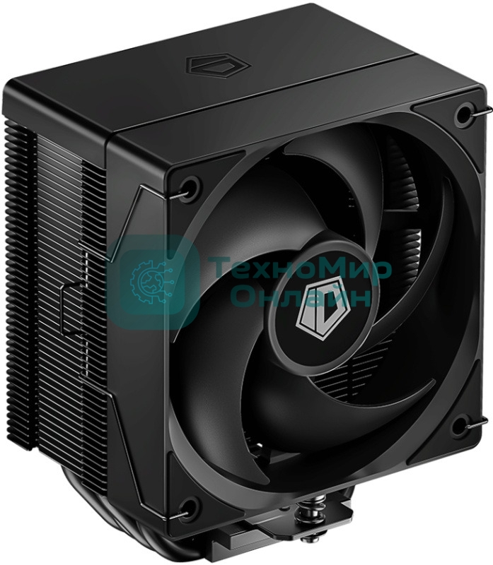 Кулер Cooler ID-Cooling SE-904-XT BLACK LGA1851/1700/1200/115X/AM5/AM4 (TDP 180W, PWM, 4 тепл.трубки прямого контакта, FAN 100мм) RET