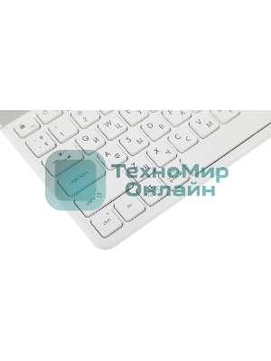 Комплект клавиатура+мышь A4Tech FStyler FB2535C беспроводной, USB + Bluetooth, 2000 DPI, белый
