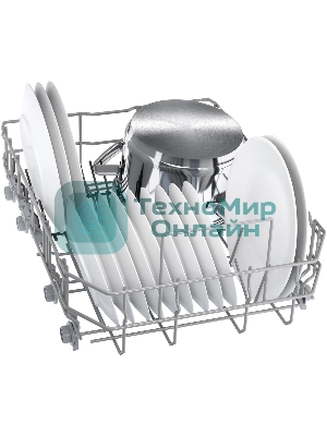 Посудомоечная машина Bosch SPS4HMI64Q серебряный, 45 см, 10 комплектов, сушка теплообменник, 46 дБ, класс А++