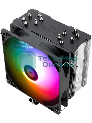 Кулер для процессора Thermalright Burst Assasin 120 ARGb (4-pin PWM, 154мм, Ni/CU, 6x6мм, ARGb, 1x120мм, 66.17CFM, 25.6dBA, 1550RPM, S: 1700, 1200, 115X, AM5, AM4)