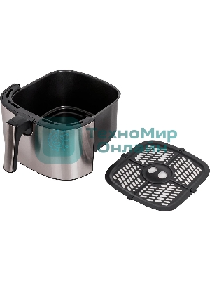 Аэрогриль Pioneer SM516D черный, 1850 Вт, 8 л, сенсор, 10 программ