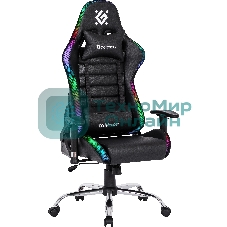 Кресло Defender Ultimate LIGHT черный, экокожа