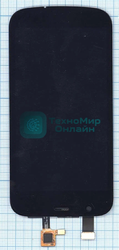 Дисплей для Nokia 1, черный