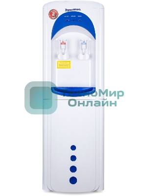 Кулер Aqua Work 17LWR напольный белый/синий