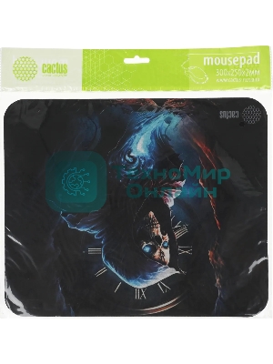 Коврик для мыши Cactus Time 300x250x3мм (CS-MP-D14M)