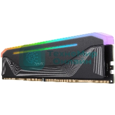 Оперативная память Apacer Nox, DDR5, 16Gb (1x16 Gb), 5200 MHz, CL40, DIMM, радиатор, RGb, черный