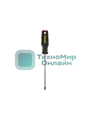 Отвертка Denzel PH1х150 мм, S2, 3к рукоятка