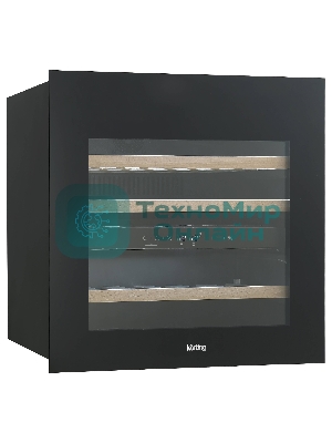 Винный шкаф встраиваемый Korting KFW 604 DB GN