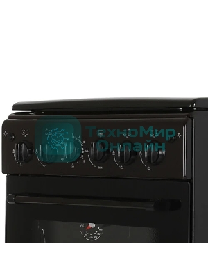 Плита газовая Cezaris ПГ 2150-11 коричневый, конфорок 4 шт, духовка 43 л, 51 см x 85 см x 55 см