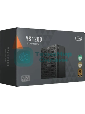 Блок питания PCCooler P5-YS1200-G1F черный 1200W 80 PLUS Gold, 135мм, модульный, черный