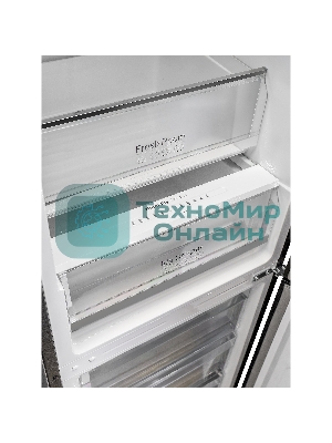 Холодильник DeLonghi DCS 19NFI NB DAMIANO черный двухкамерный 230/100л морозилка снизу, No Frost