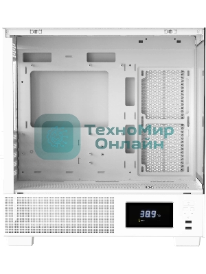 Компьютерный корпус AeroCool/Formula V Line Crystal E1M White, MATX, USB3.0*2, Switch Display Panel